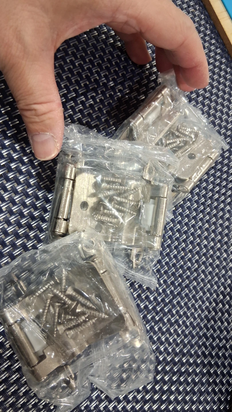 3/8 inch Overlay Cabinet Hinges, Self Closing - photo 3