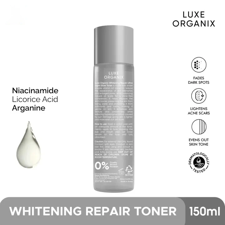 Luxe Organix Whitening Repair Essence Toner - photo 2