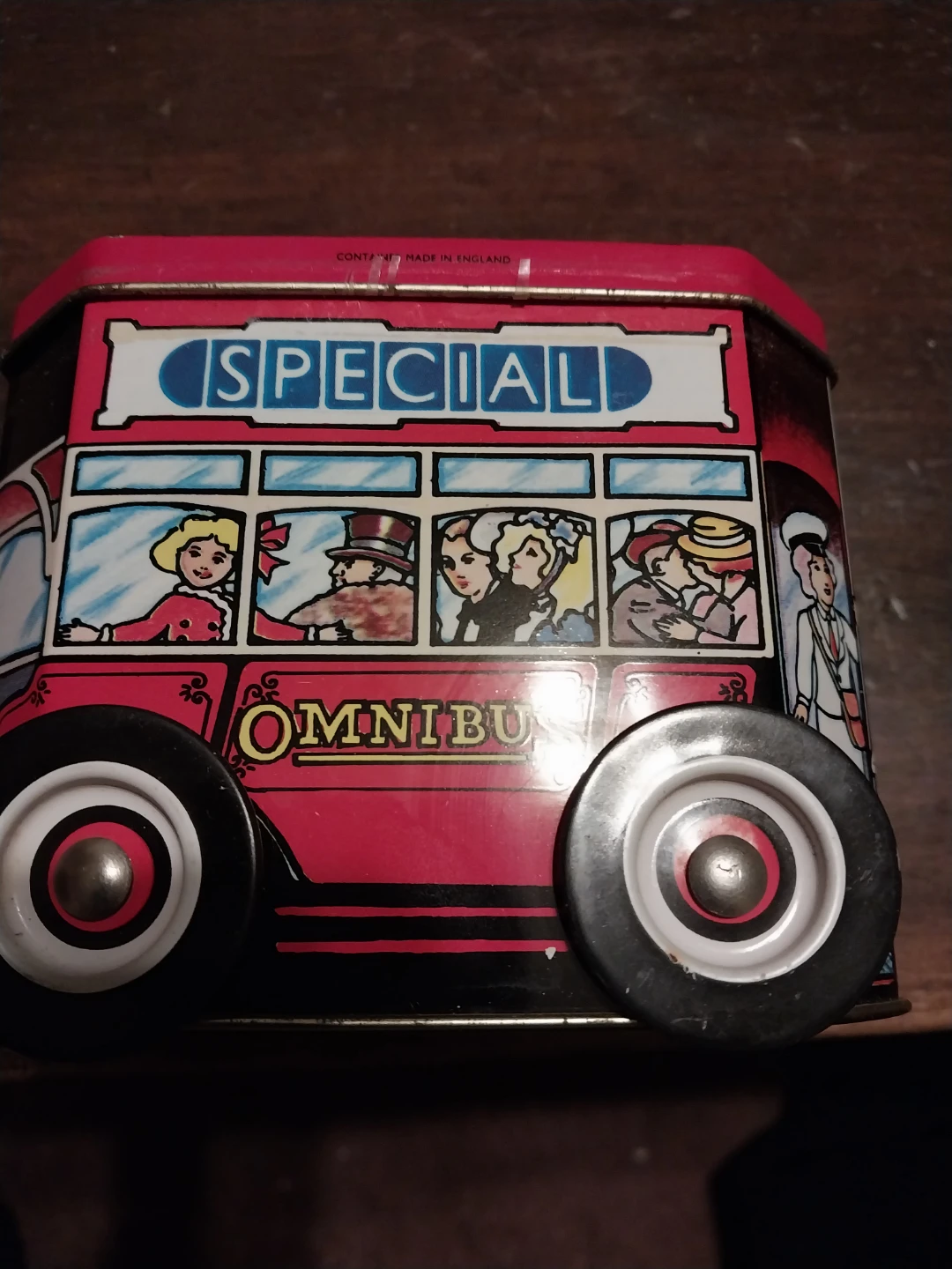 Cravens of York London Bus English Fruit Candy Tin - photo 5