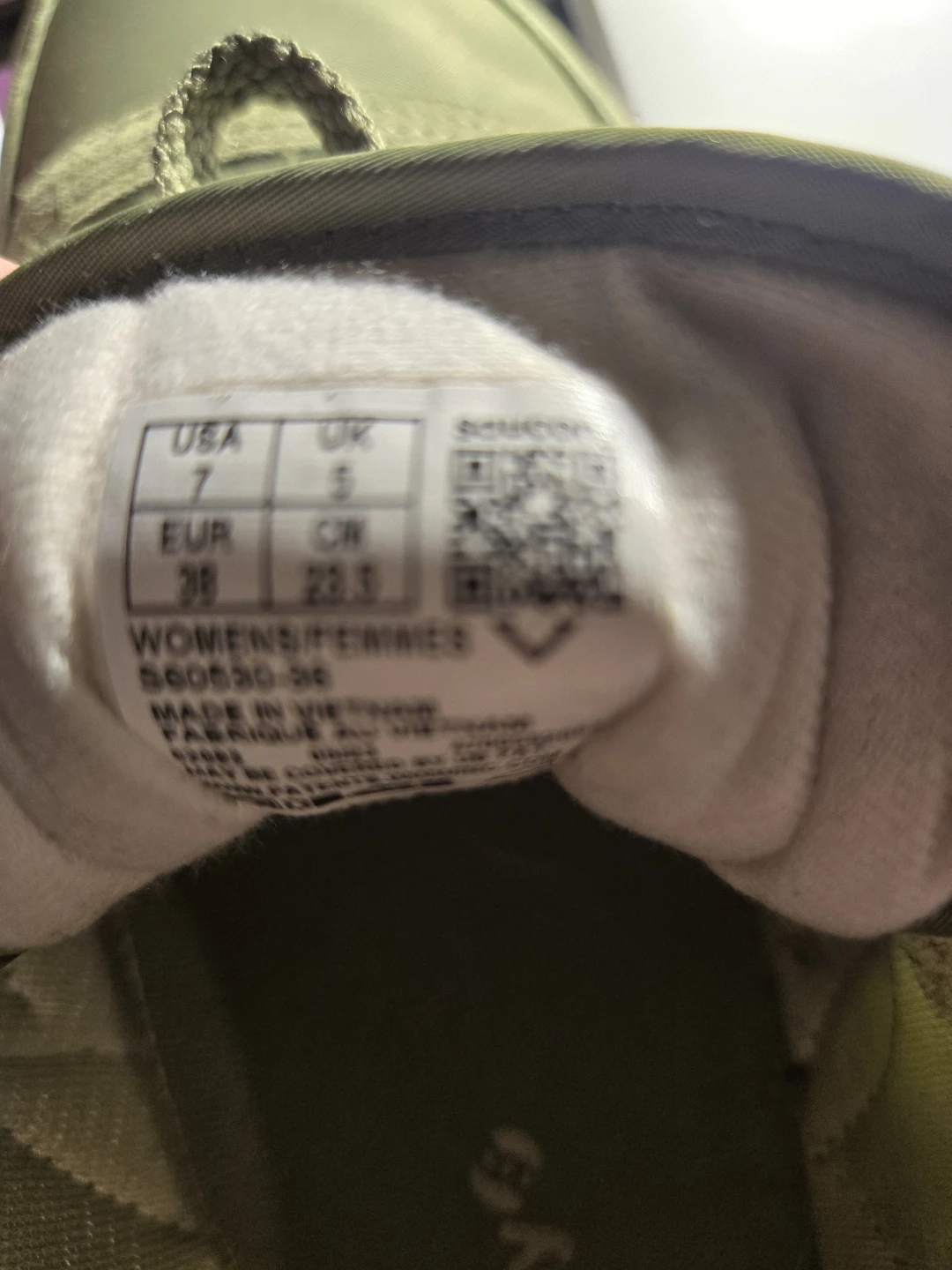 Saucony Women's Jazz Original Olive Green Sneakers Size 7 - photo 4