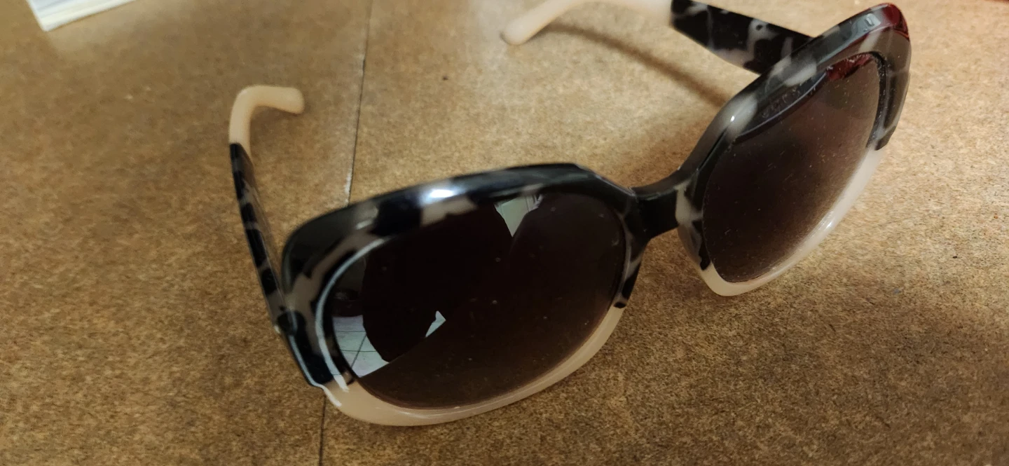 Sunglasses - Black & White🧡 - photo 3
