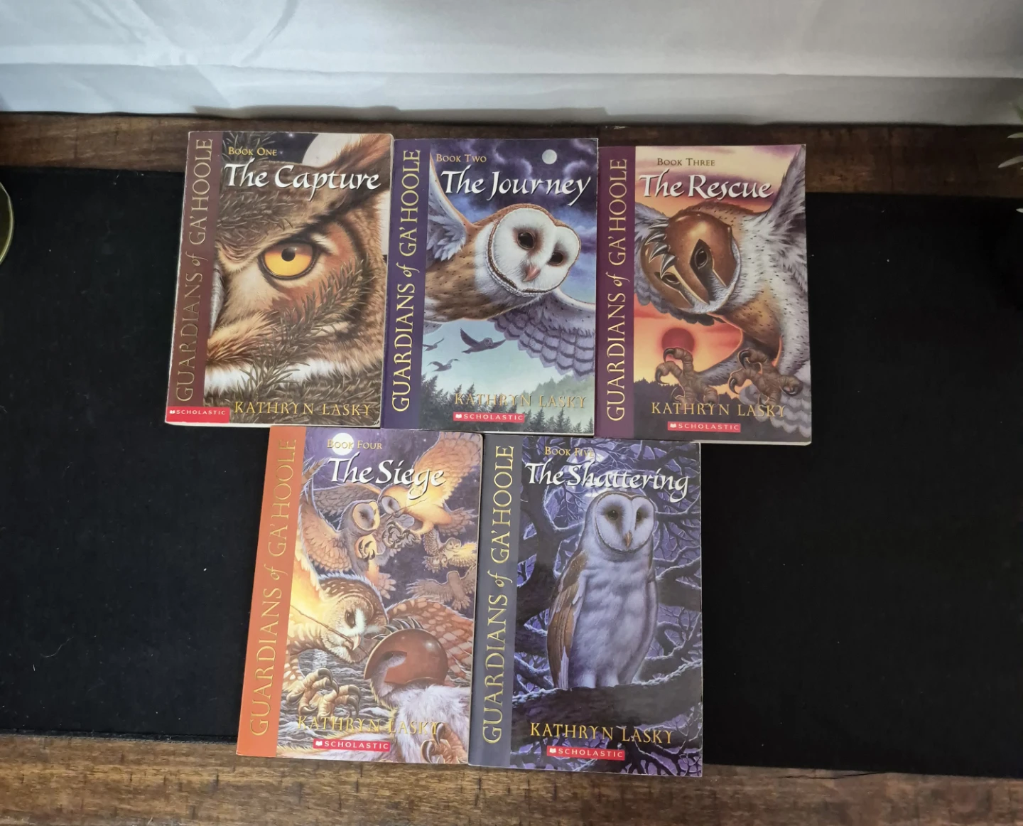 Guardians of Ga'Hoole Book Series by Kathryn Lasky (Books 1-5)