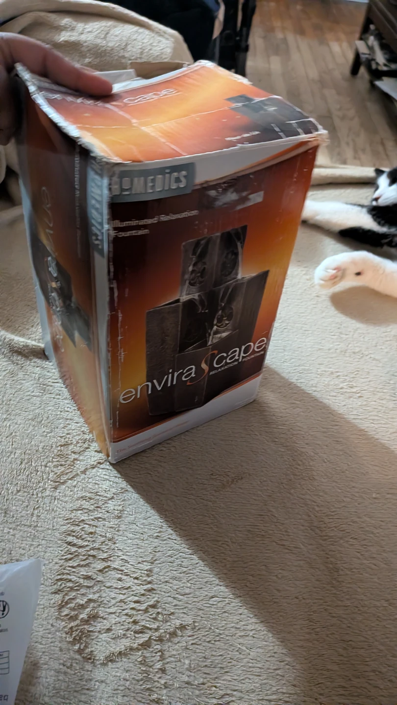 HoMedics EnviraScape Illuminated Relaxation Fountain🥕