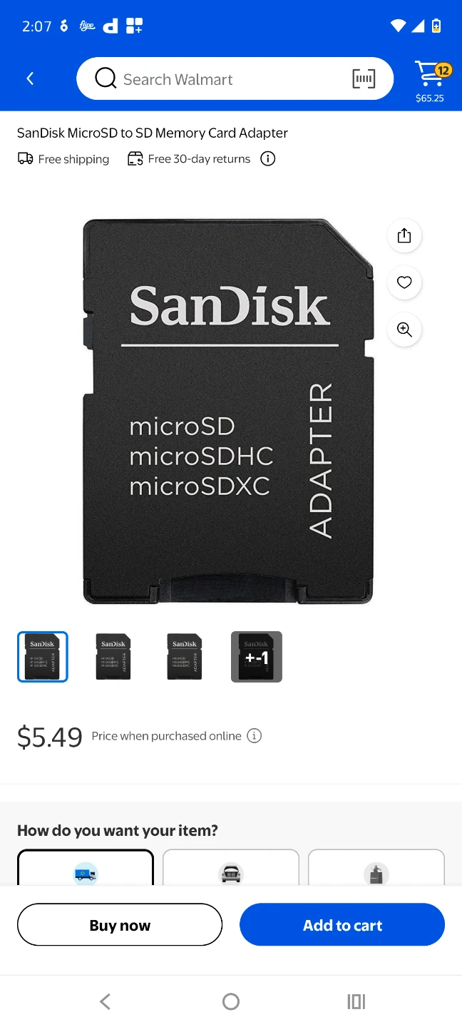 SanDisk & Kodak MicroSD to SD Card Adapter 🥕🥕🥕 - photo 2