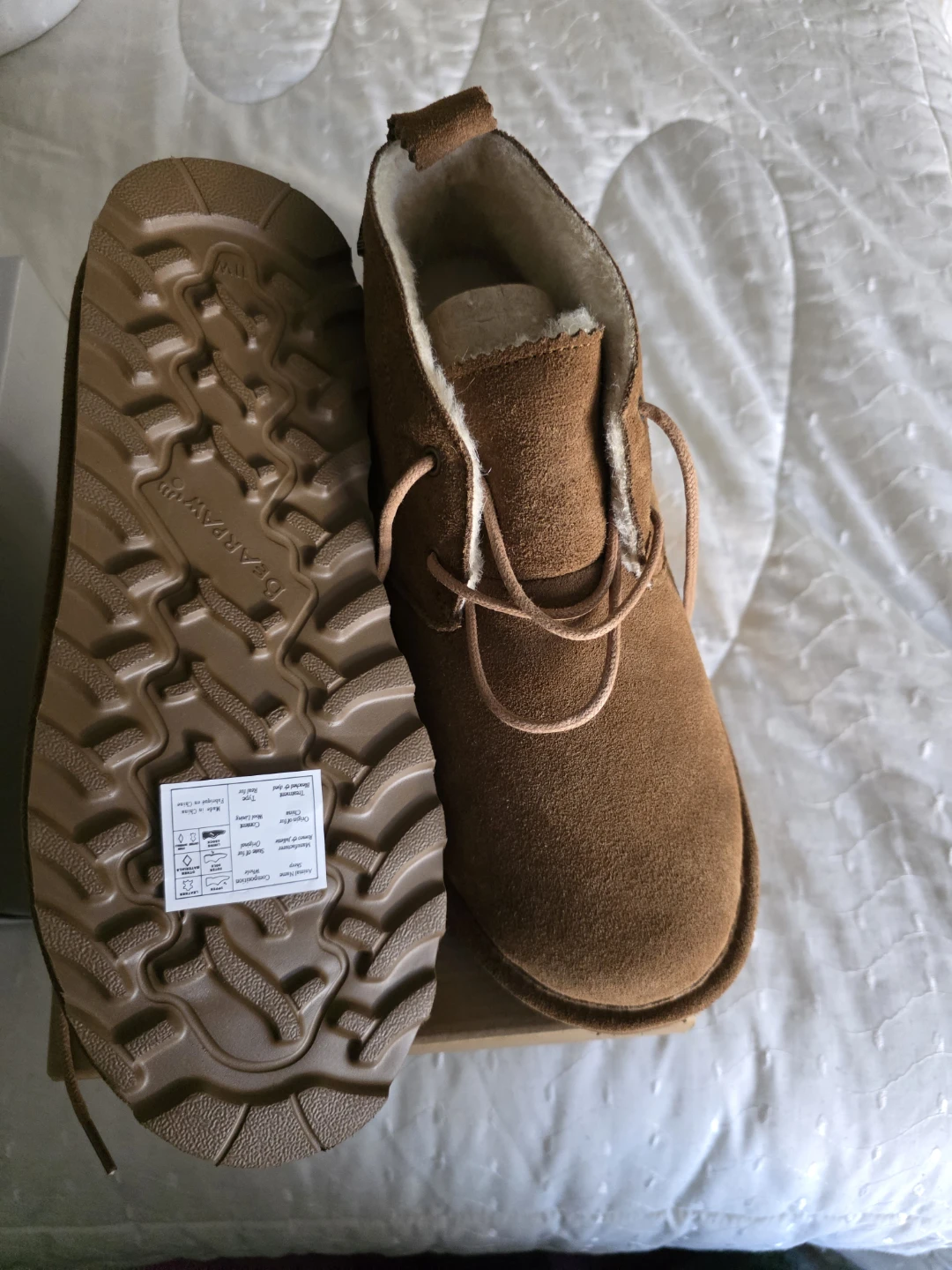 Brand New Women Bearpaw Suede Boots