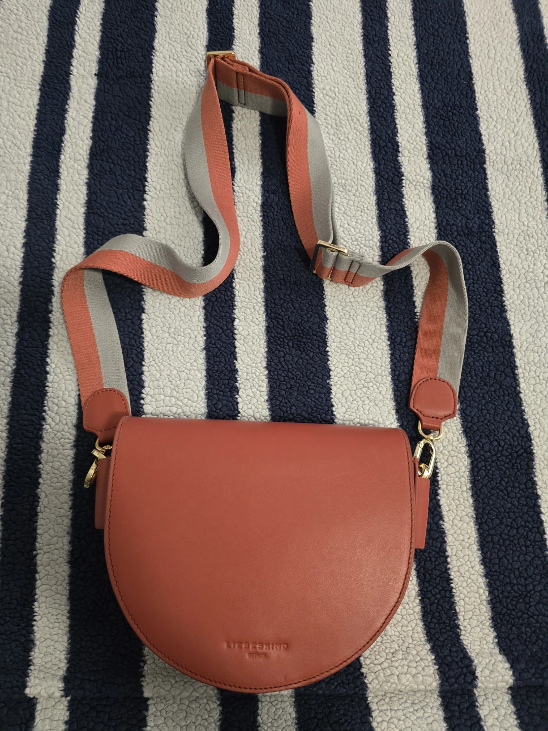 Liebeskind Berlin Red Leather Crossbody Bag