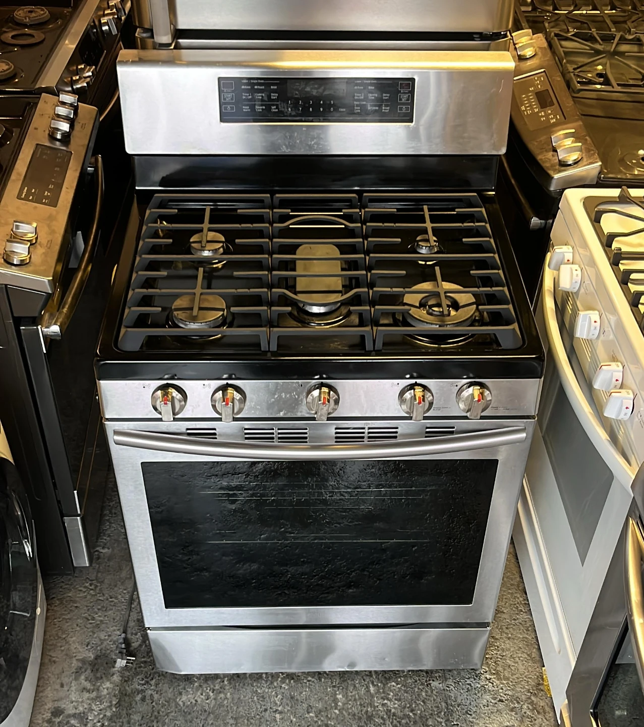 Samsung Stainless Steel Gas Range 30 inch