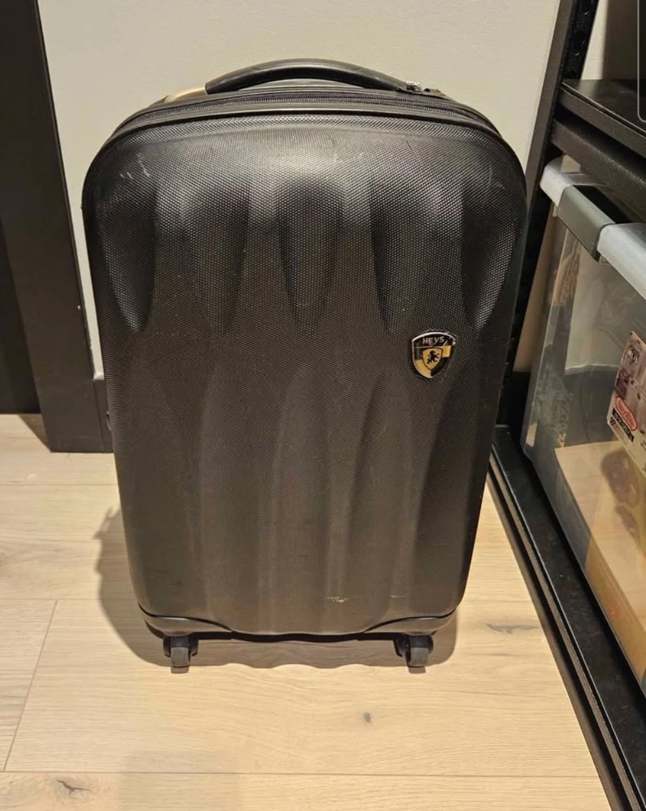 Heys Luggage 2 for 1 - Snakeskin Design large & black carry on - photo 5