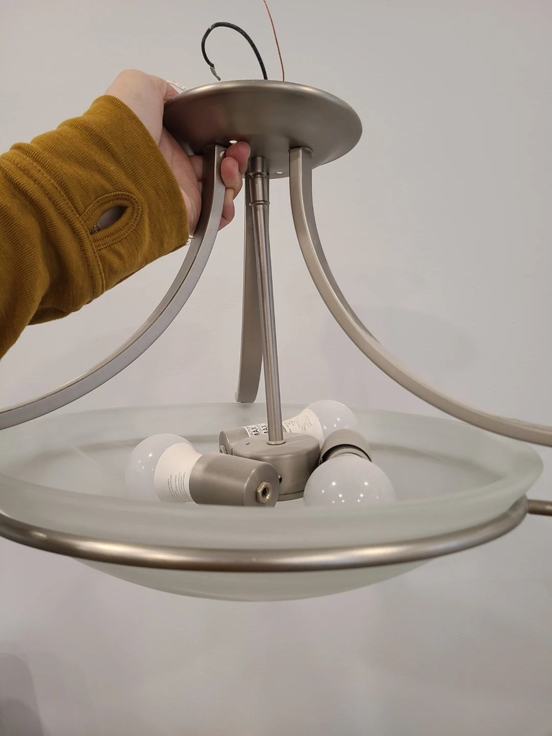 Semi Flush Ceiling Light Fixture