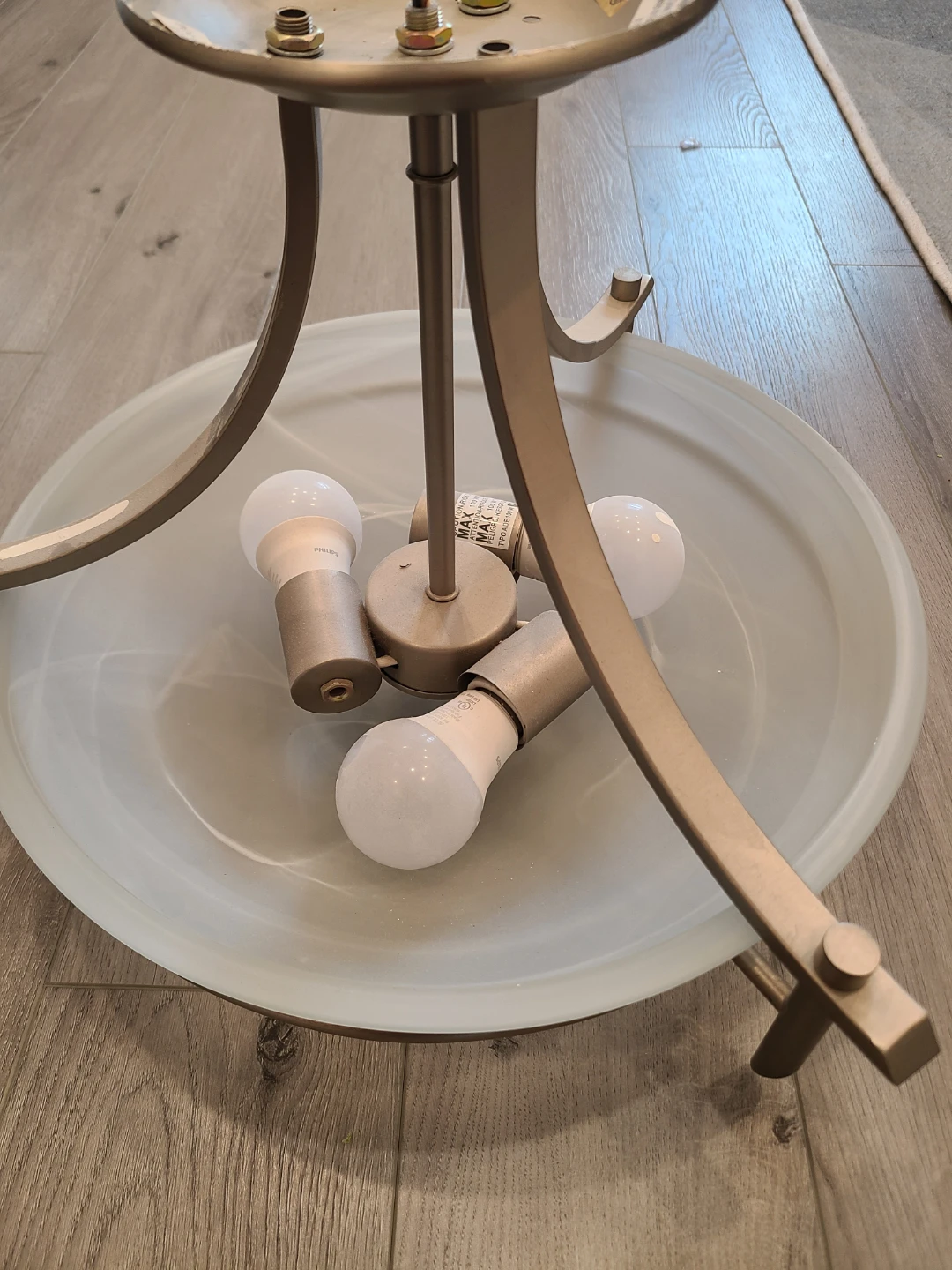 Semi Flush Ceiling Light Fixture - photo 2
