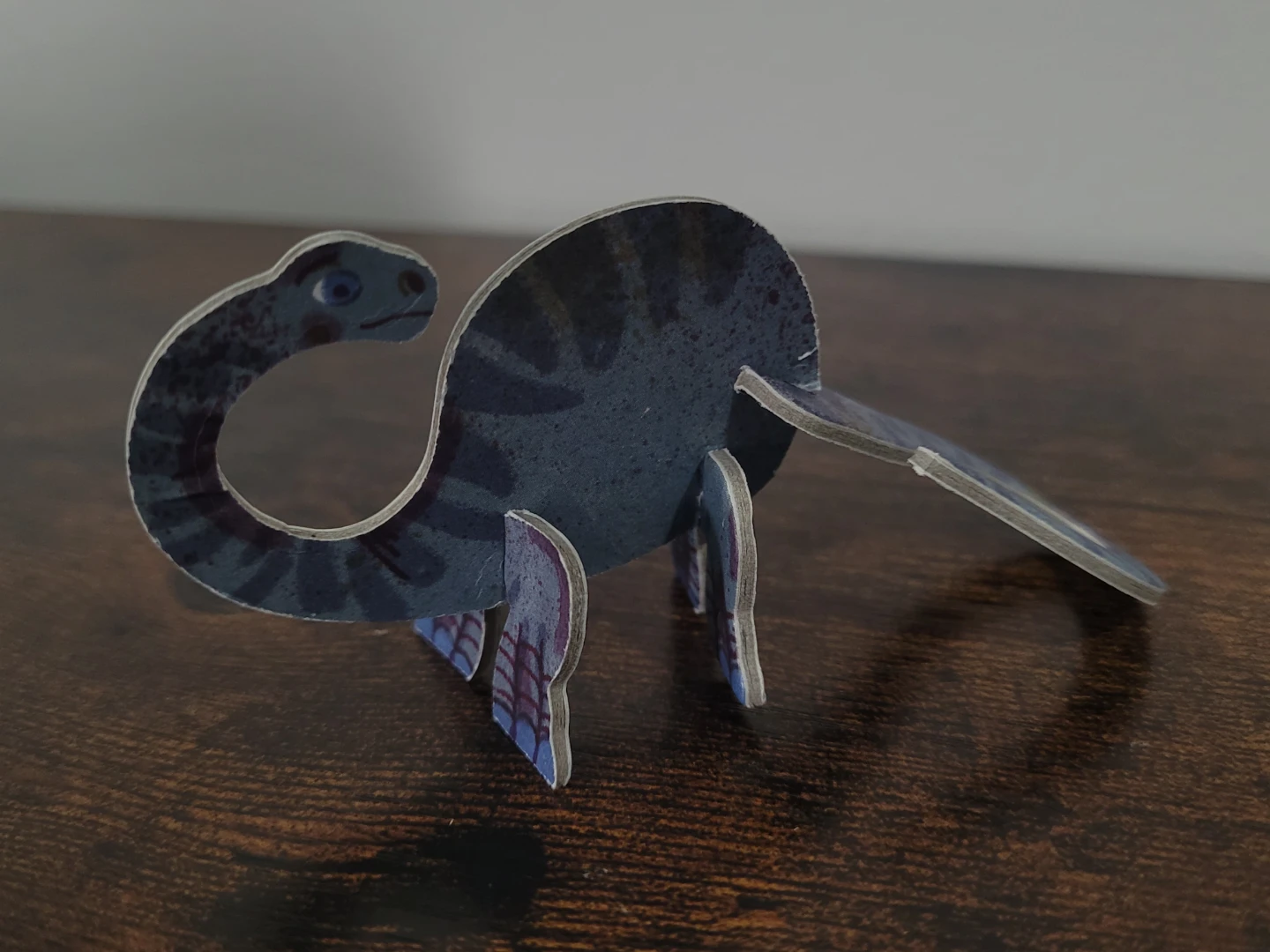 Cardboard Dinosaur Model