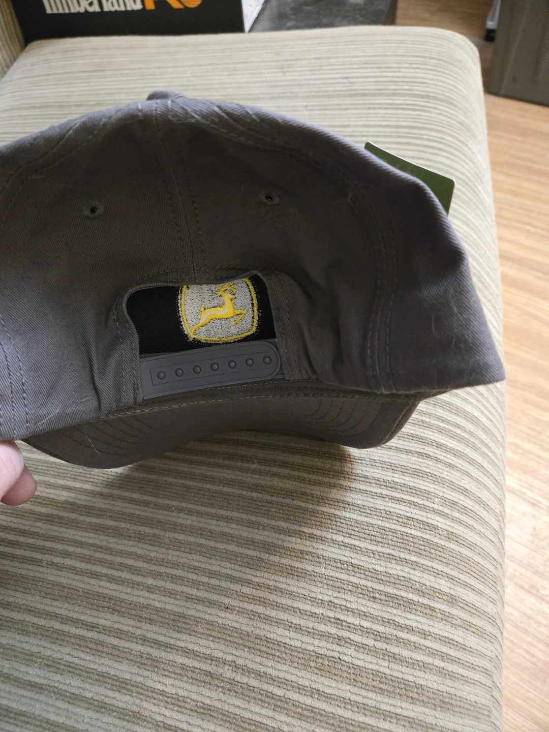 New John Deere Grey Baseball Cap - photo 2