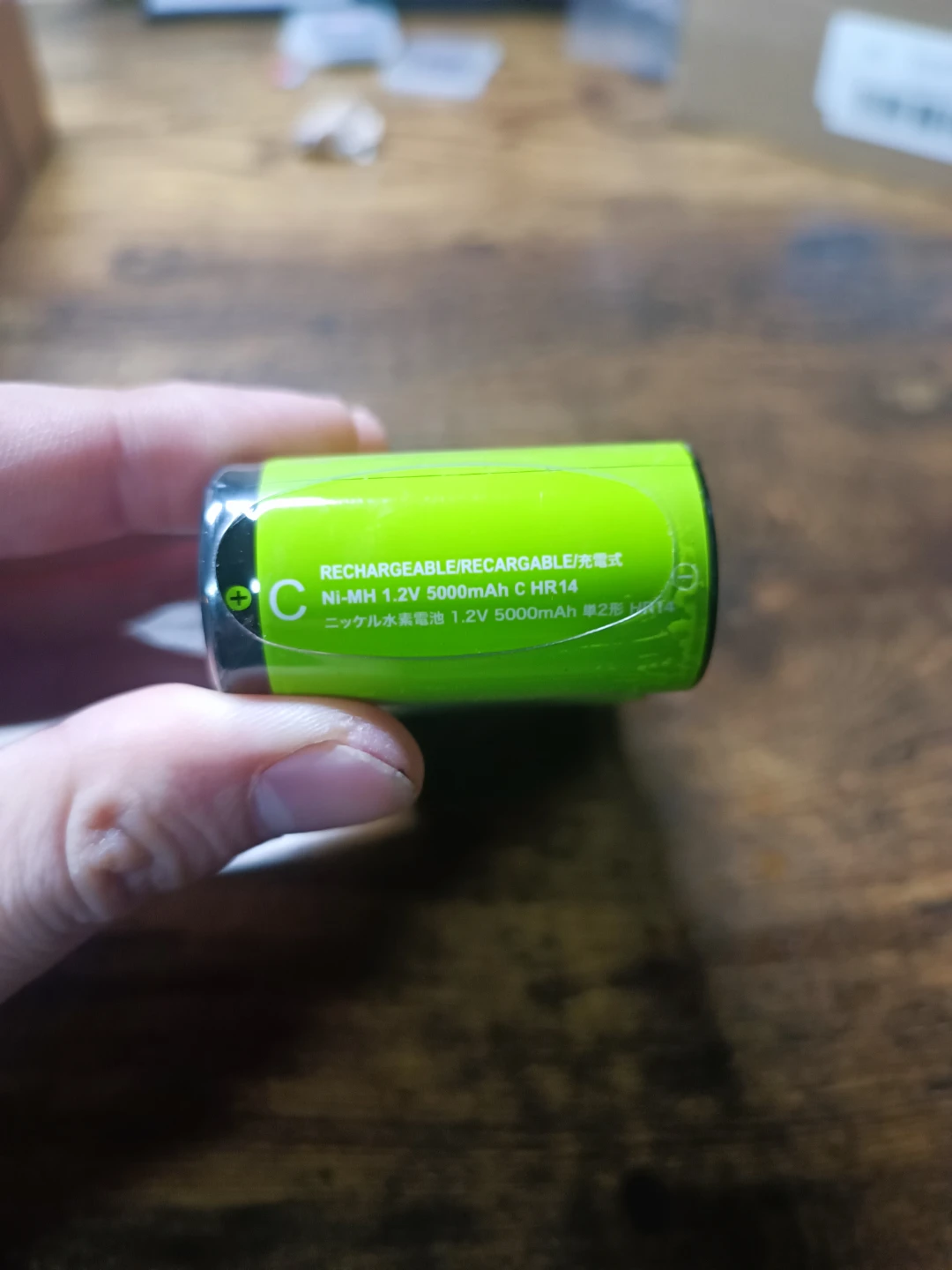 Amazon Basics Rechargeable C Batteries (4-Pack) - photo 4