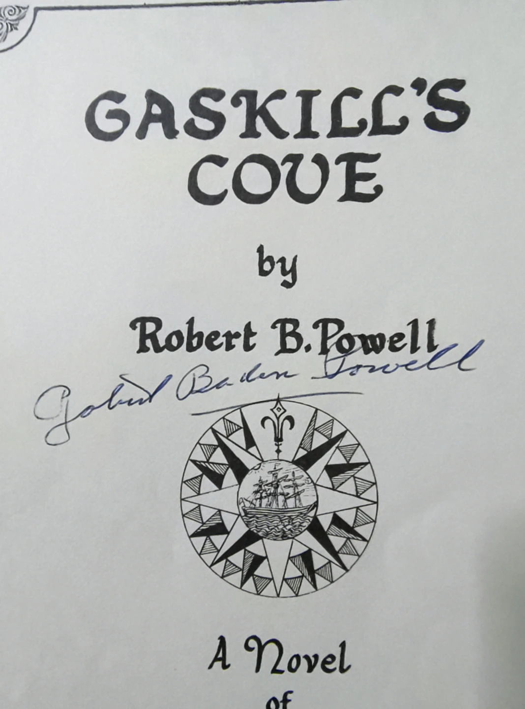 Gaskill's Cove: A Novel of Early Nova Scotia, 1st edition, 1975. - photo 4