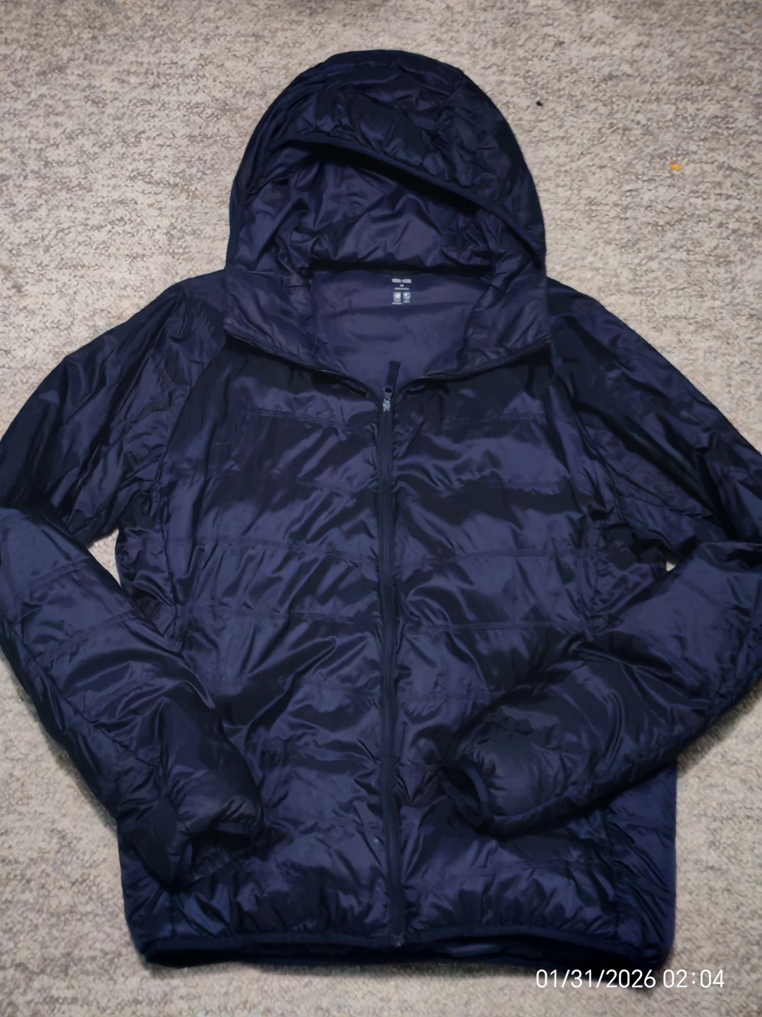 Uniqlo Ultra Light Down Jacket Navy Blue