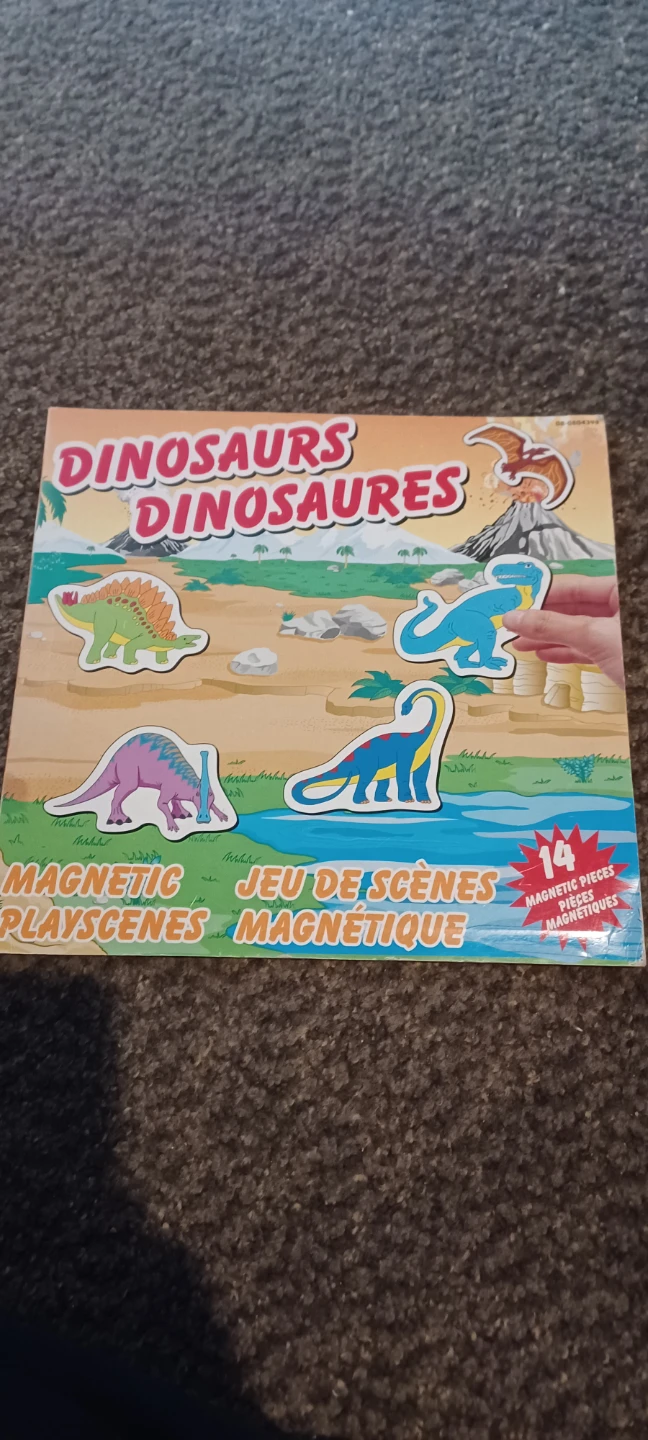 Magnetic Dinosaurs Playscenes