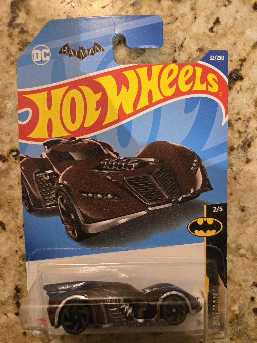 Hot Wheels Batman Arkham Asylum Batmobile