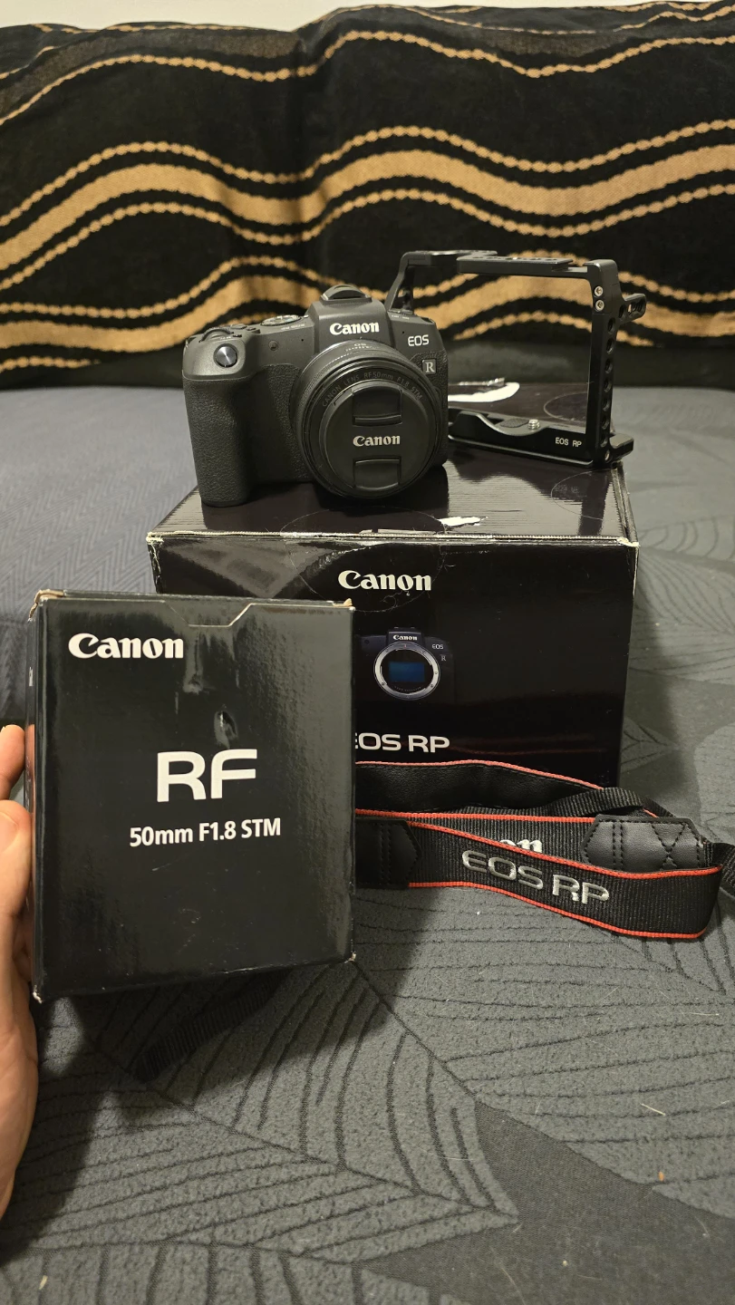 Canon EOS RP Camera with RF 50mm F1.8 STM Lens
