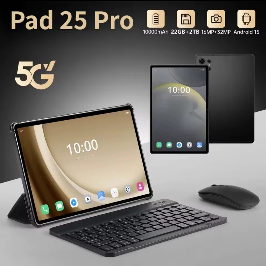 Pad 25 Pro 10.1" Android 15 Tablet