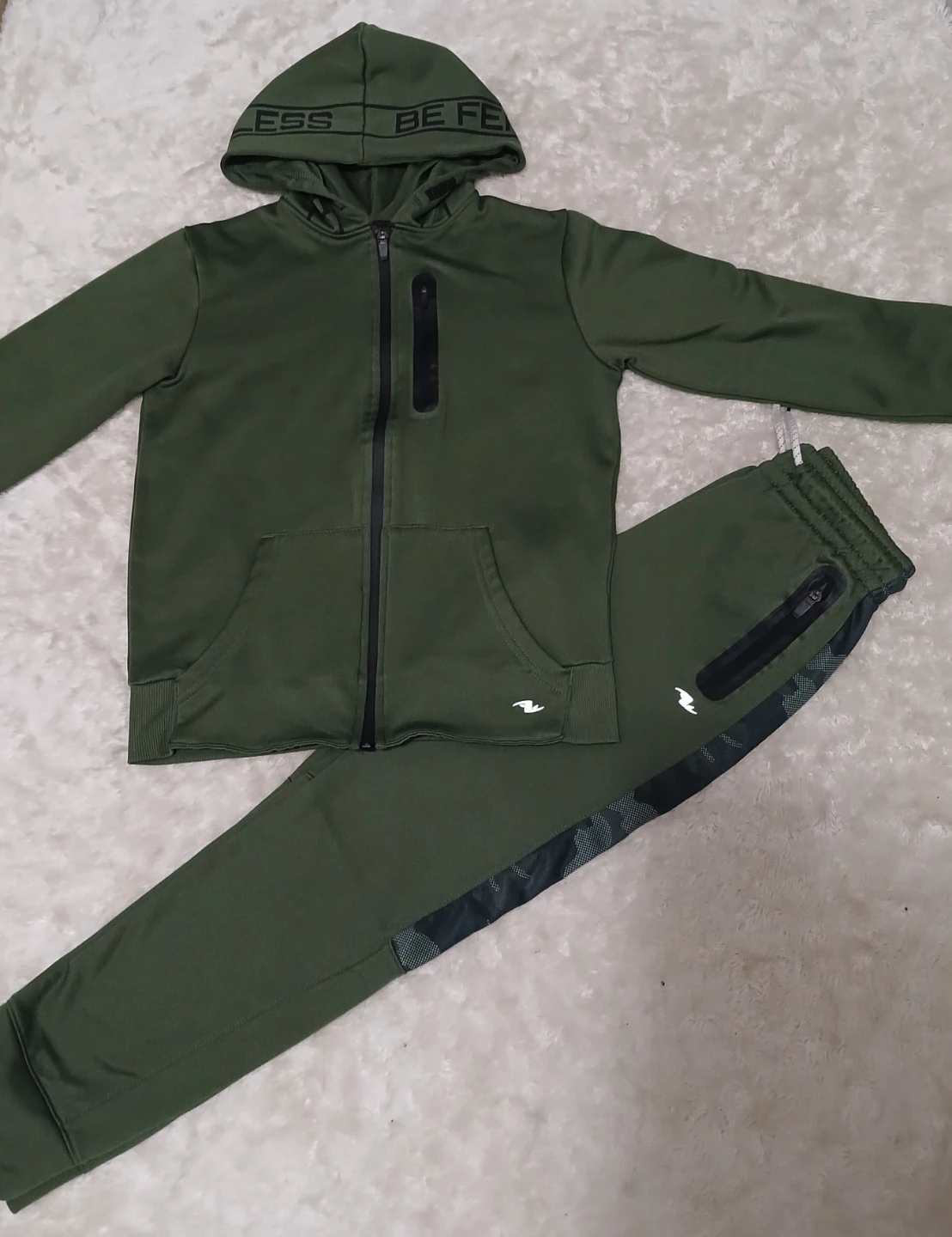 Athletic Works Olive Green Tracksuit