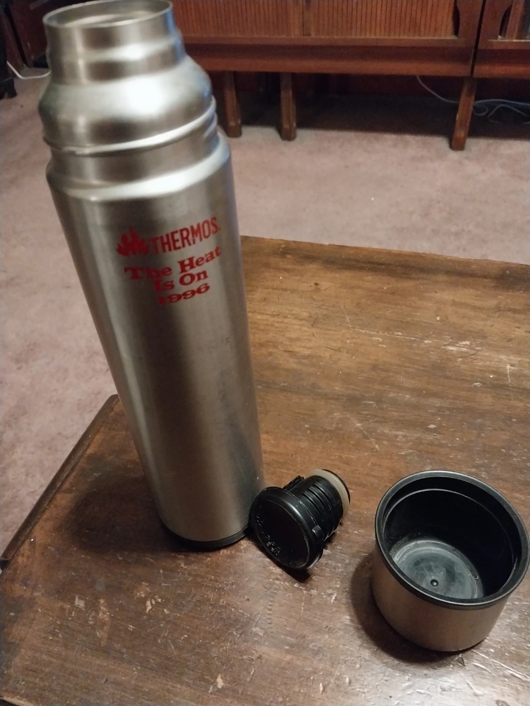 Thermos 'The Heat Is On 1996' Bottle - photo 2