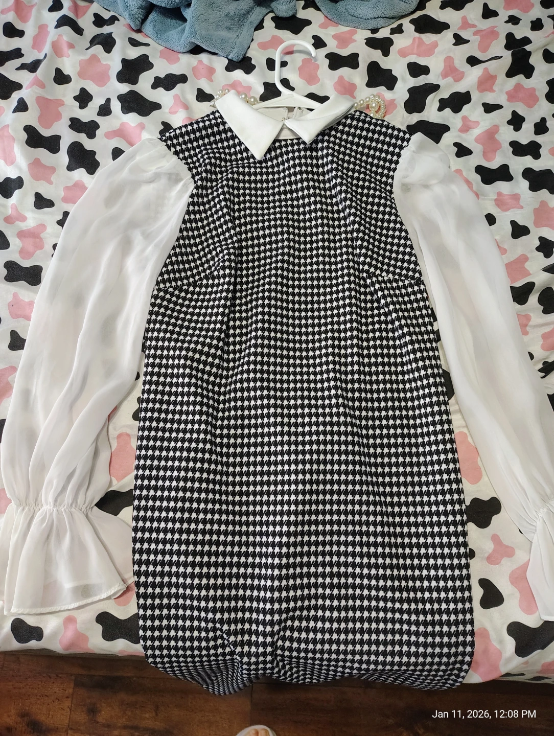Shelby & Palmer Houndstooth Dress - Size 6 - photo 2