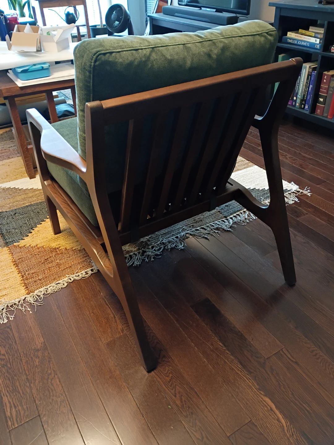 Valencia Wooden Accent Chair - photo 2