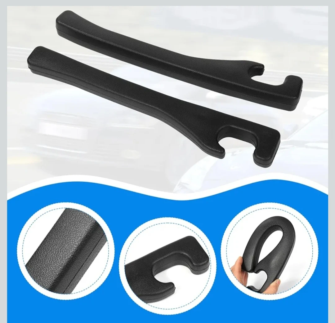 Car Seat Gap Organizer - 2 Piece Black - photo 4
