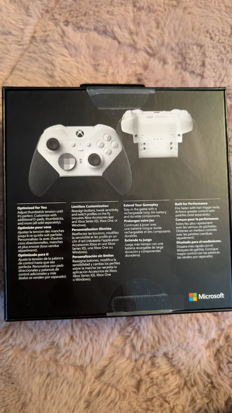 New Xbox Elite Series 2 Core Controller - White - photo 2