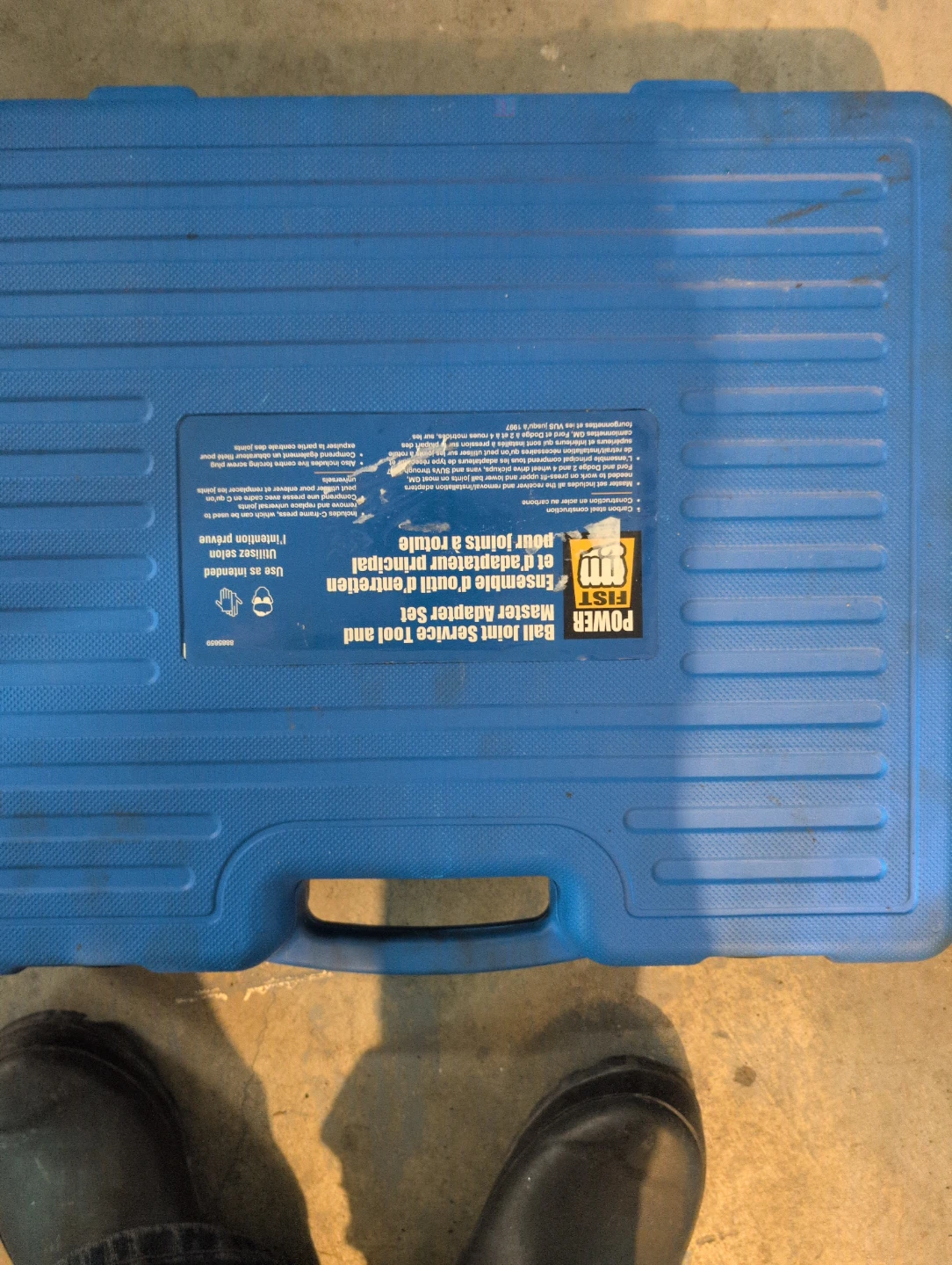 Power Fist Ball Joint Service Tool & Master Adapter Set - photo 4