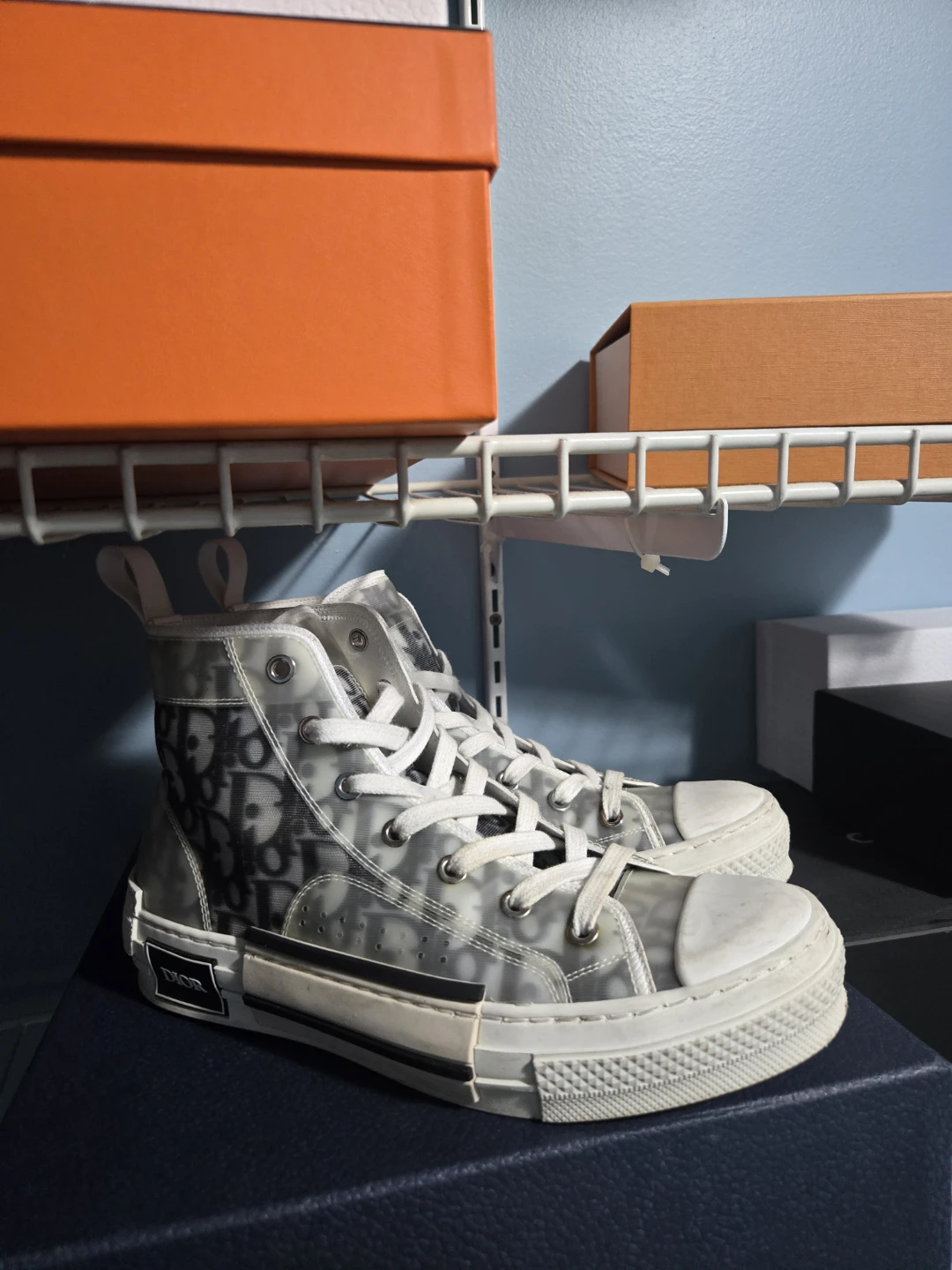 Christian Dior B23 High-Top Sneakers - Size 38 - photo 2