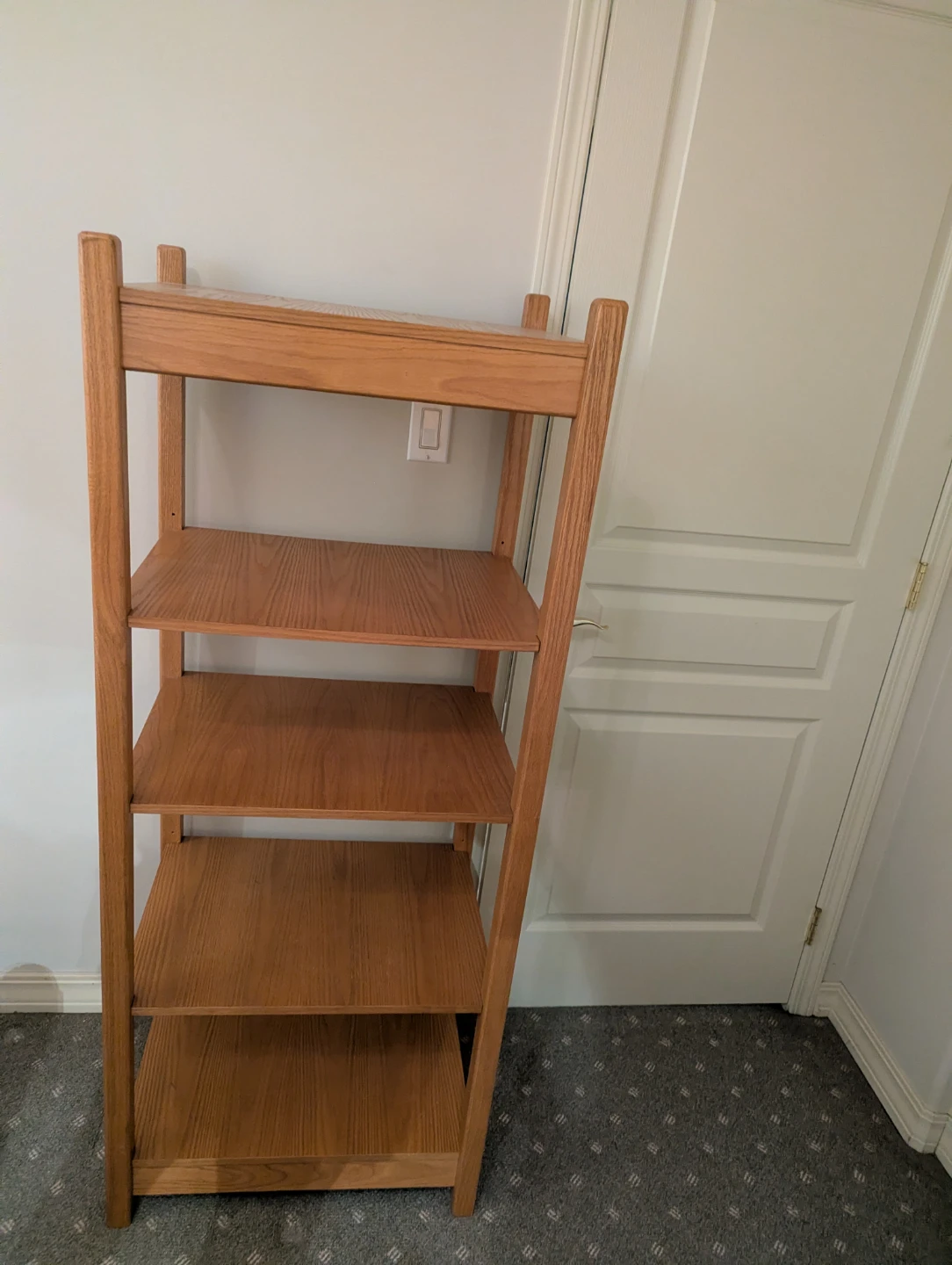Wooden Ladder Shelf bookcase bookshelf