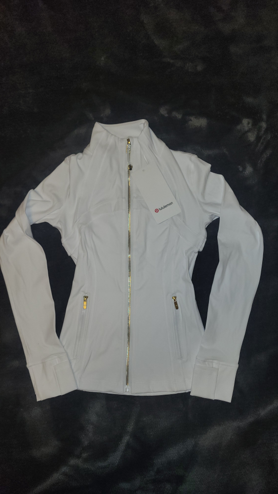 Lululemon Define Jacket White Size 2