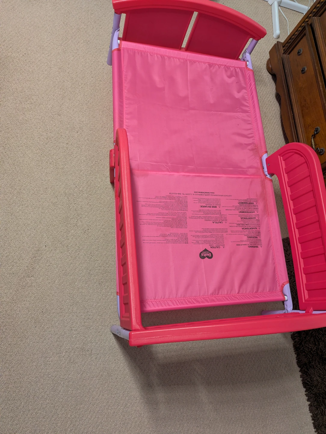 Bella Pink Toddler Bed - Minnie Mouse Design - photo 3