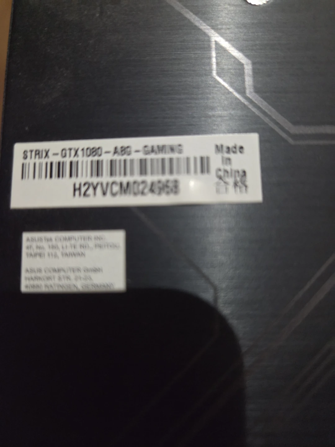 ASUS STRIX-GTX1080-A8G-GAMING Graphics Card - photo 2