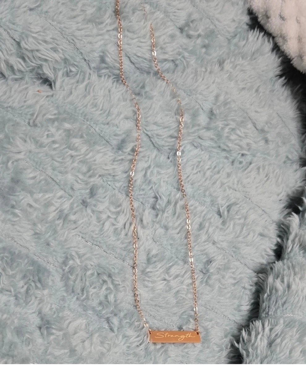 Strength Bar Necklace