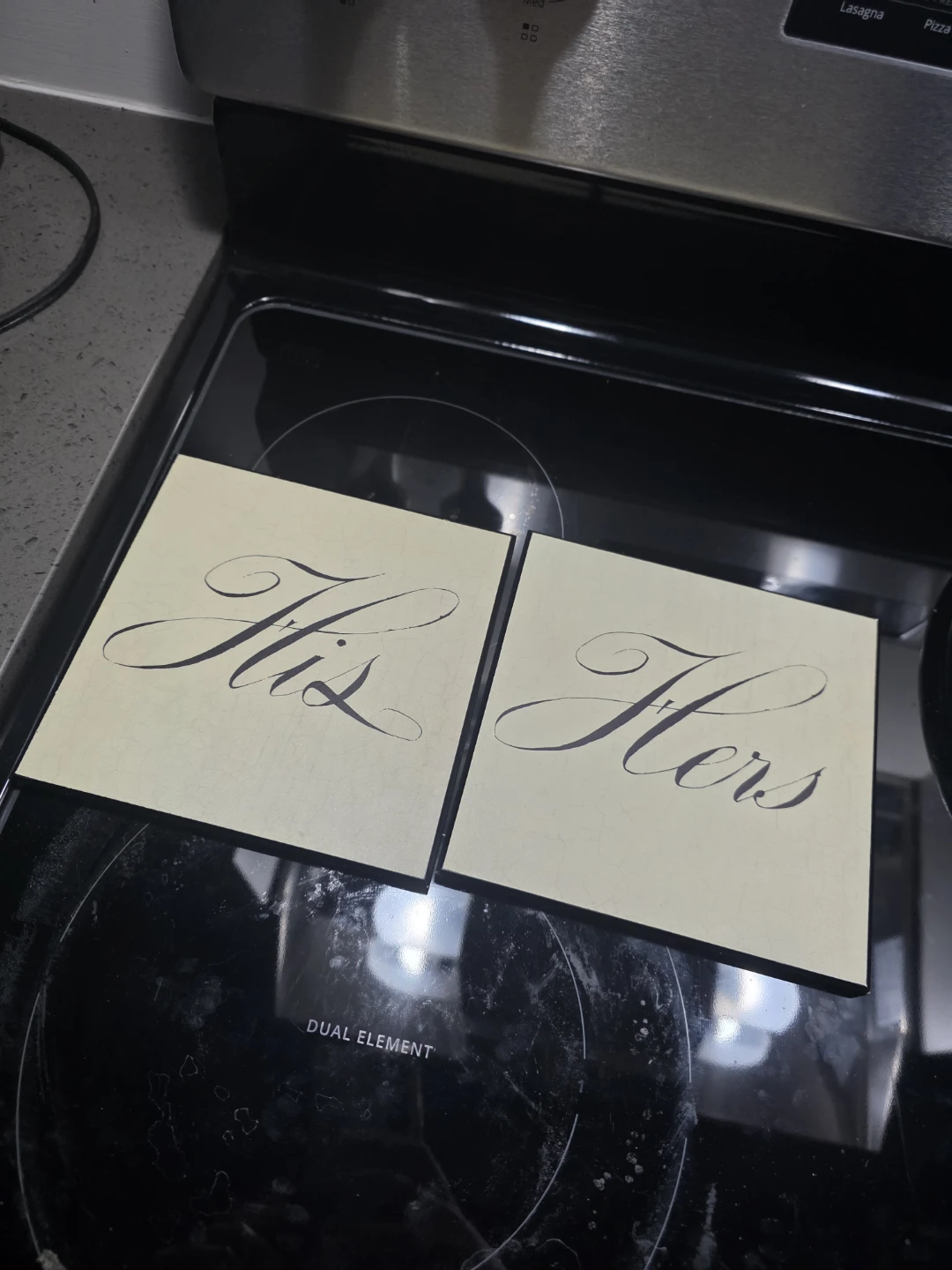 His and hers Decor pieces