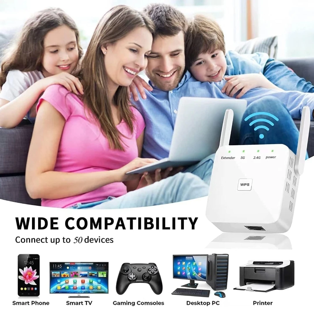 Gkaikpe WiFi Extender, WiFi Repeater - photo 2