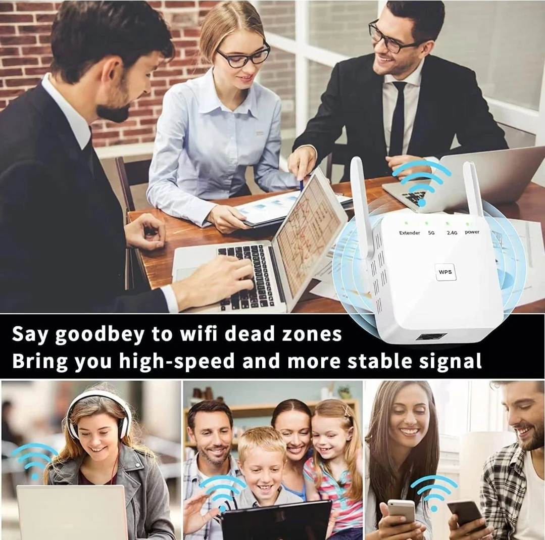 Gkaikpe WiFi Extender, WiFi Repeater - photo 4