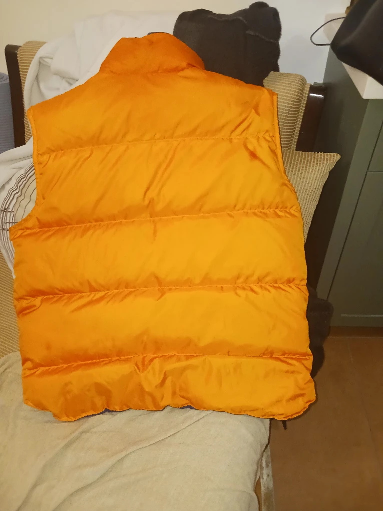 L.L.Bean Reversible Puffer Vest Orange/Blue - photo 2