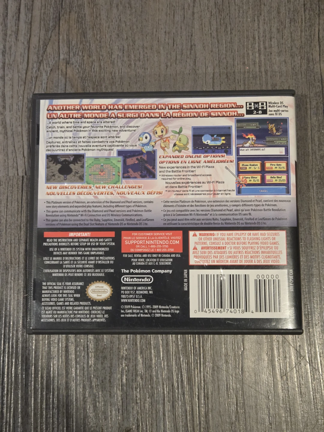 Pokémon Platinum Version for Nintendo DS - photo 2