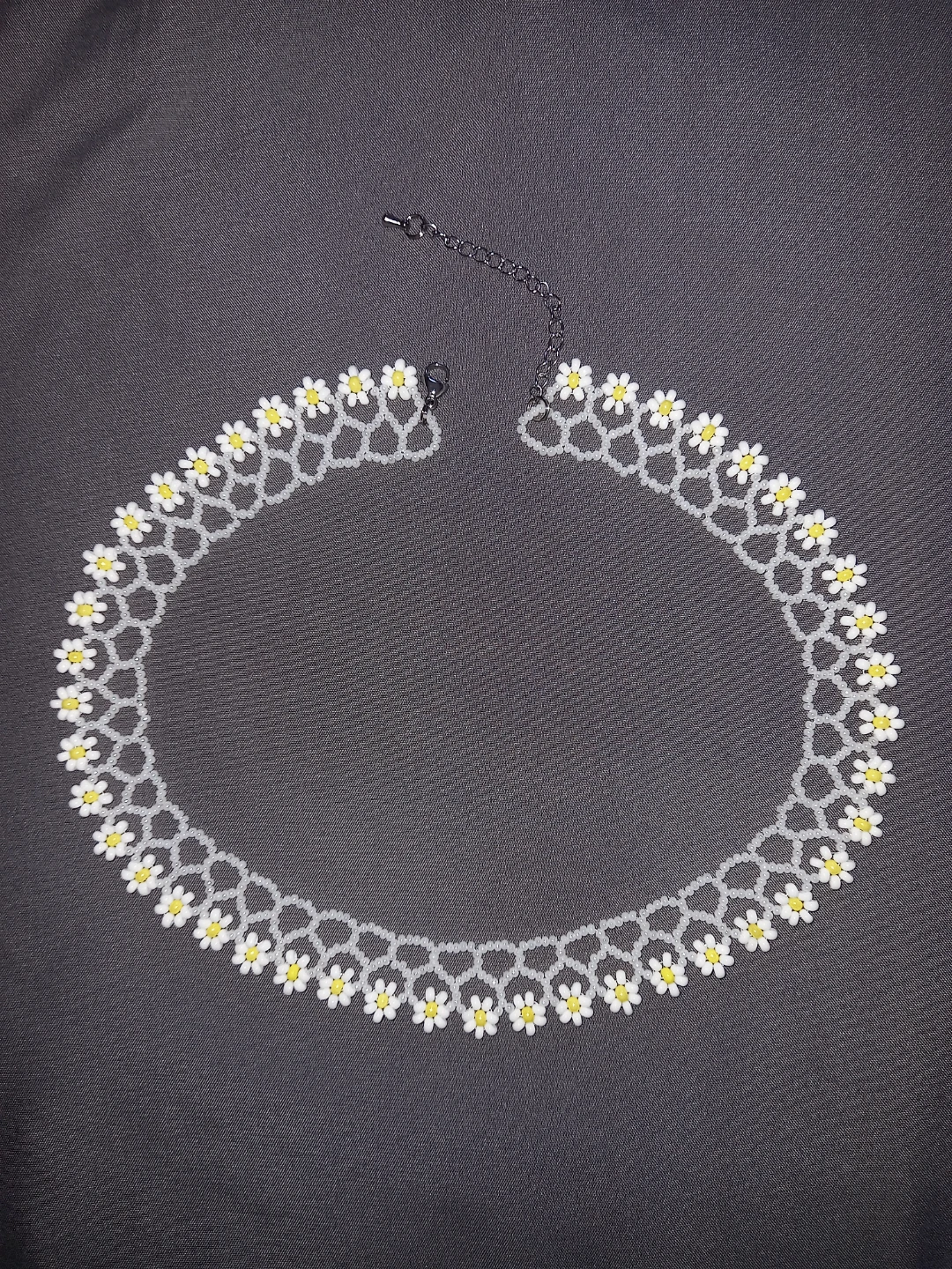 Daisy Beaded Necklace - photo 3