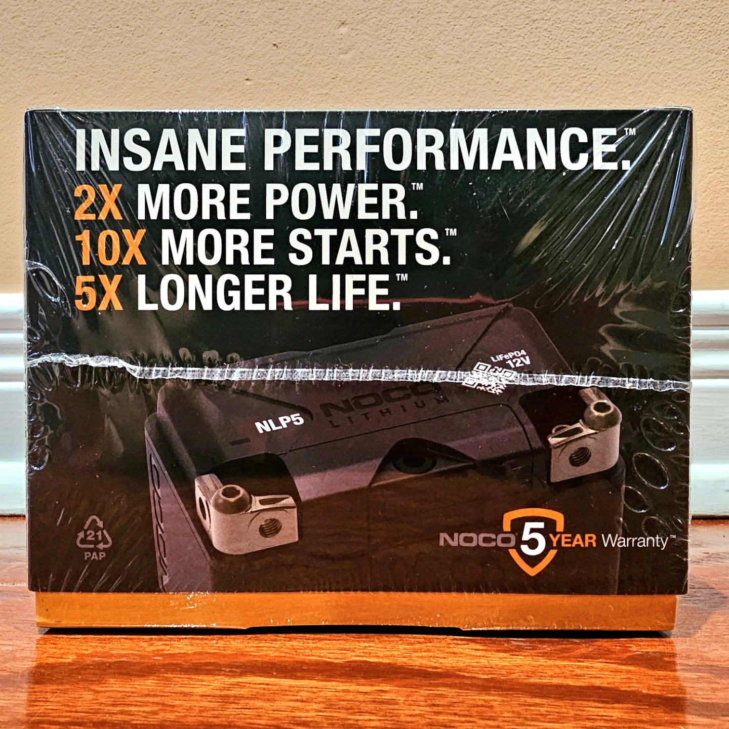Noco NLP5 Group 5 Lithium Powersport Battery 12V - photo 3