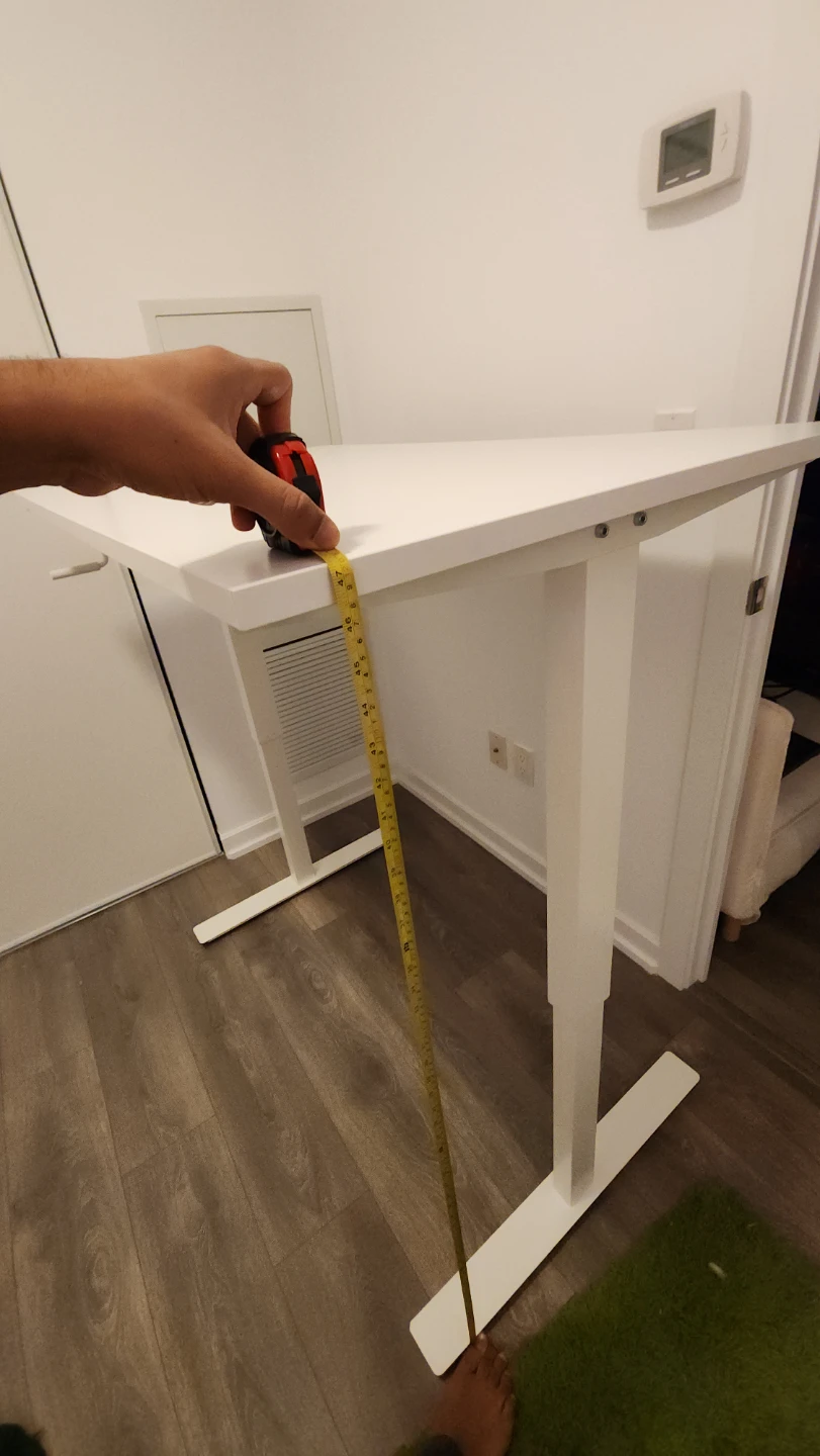 IKEA White Sit - Standing Desk - photo 4