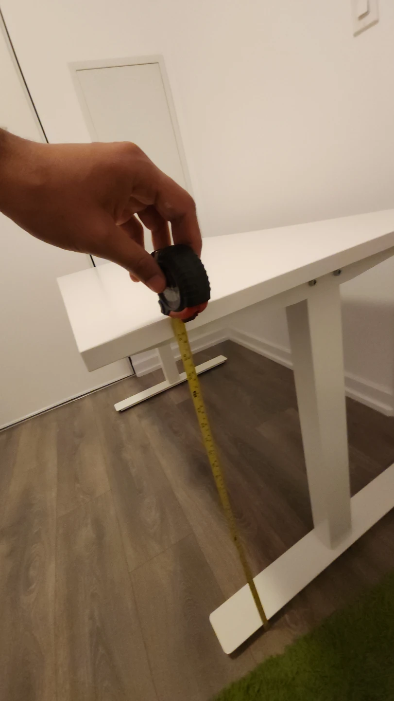 IKEA White Sit - Standing Desk - photo 5