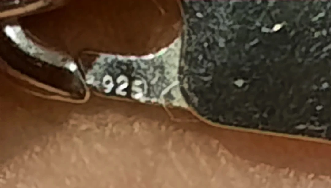 Solid sterling silver 2Pc Serpentine necklace & bracelet set - photo 5