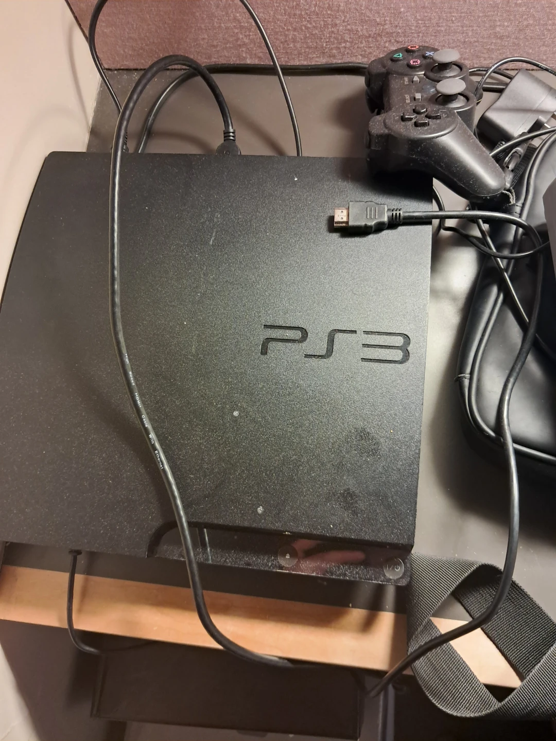 Sony PlayStation 3 (PS3) Controller with Keyboard Attachment