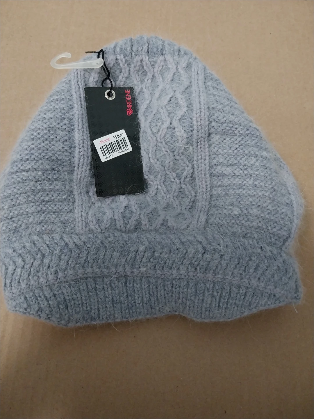 Ardene Knit Beanie - Grey toque hat - photo 2