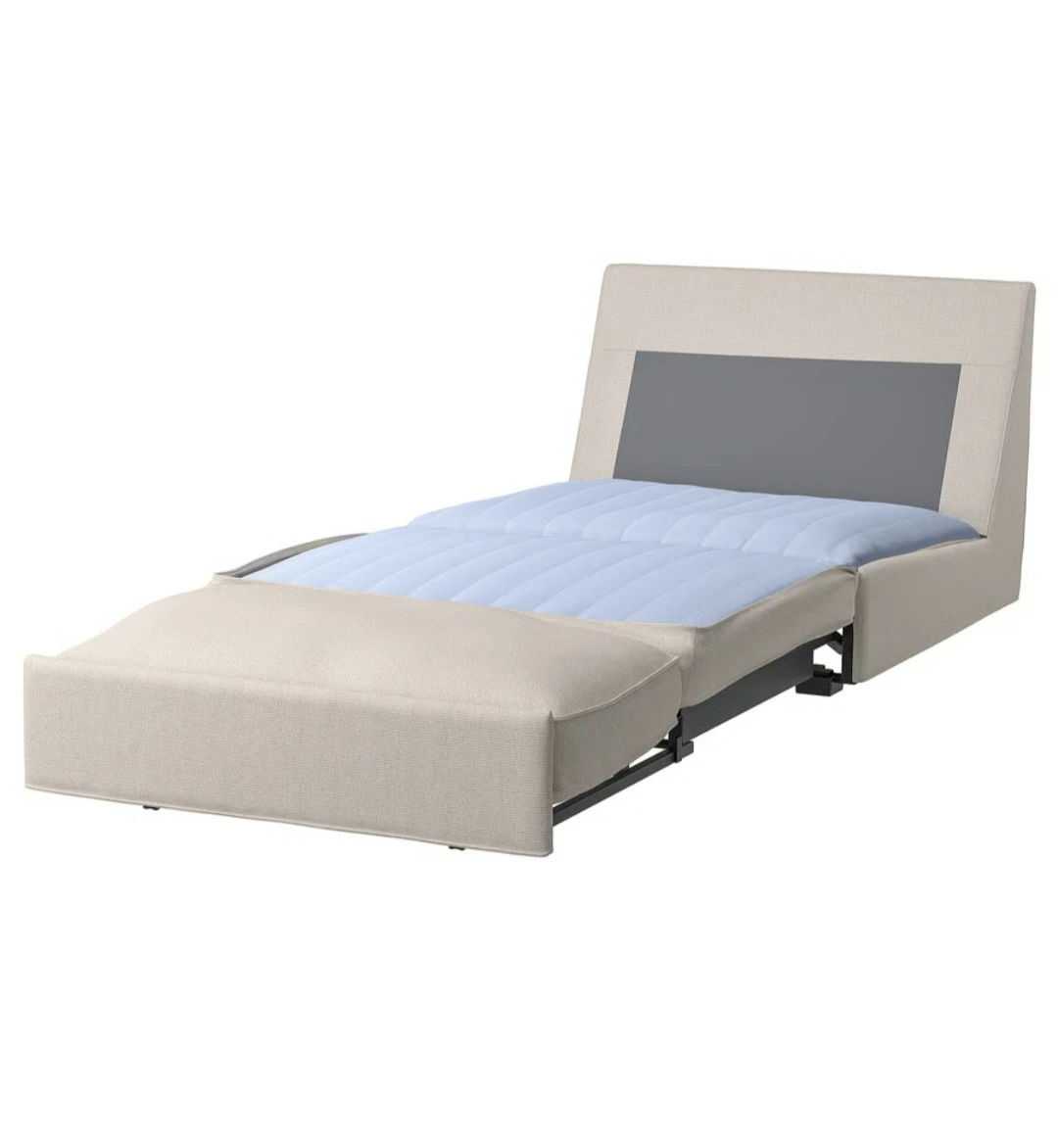 IKEA KIVIK Single Sofa Bed - Beige - photo 3