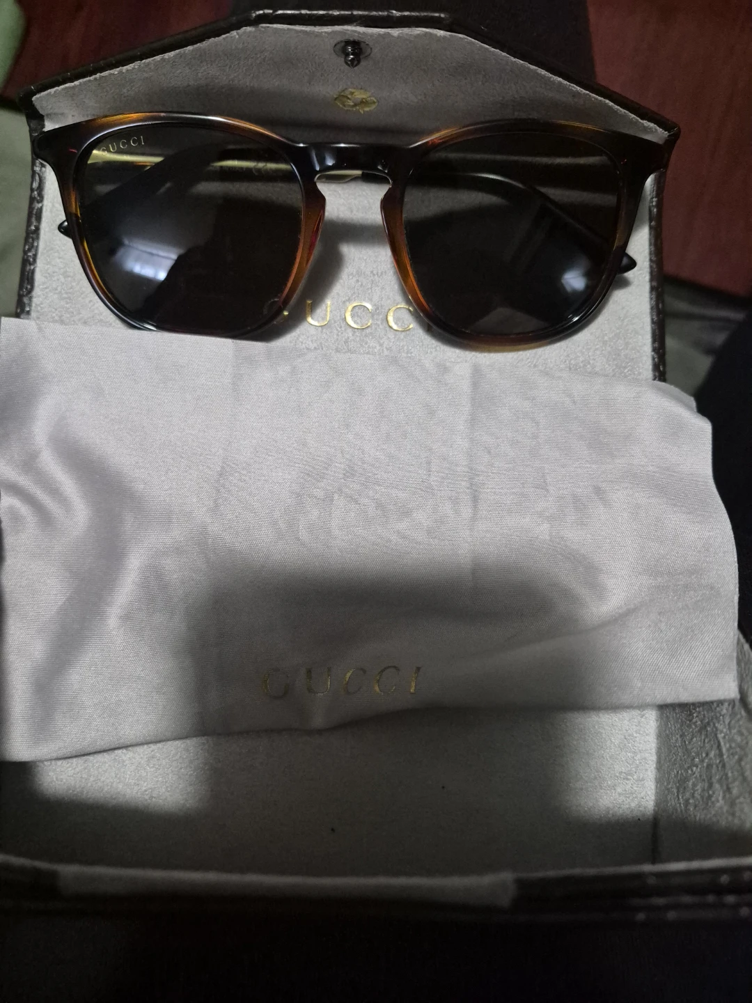 Gucci Brown Tortoise Sunglasses GG0792S - photo 2